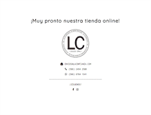 Tablet Screenshot of laconfianza.com